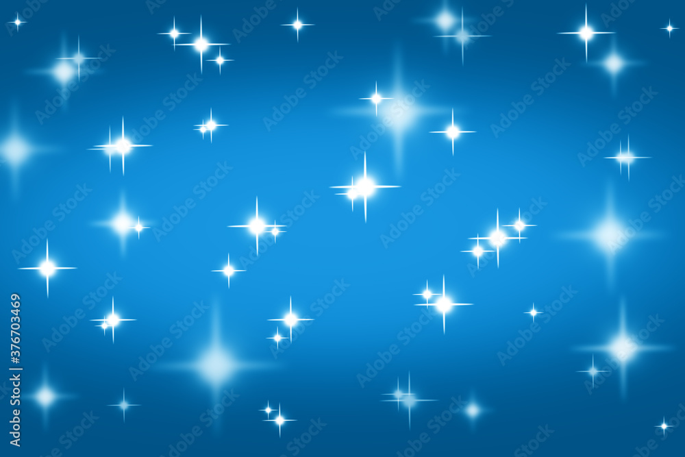 Blue background with sequins, stars. Shiny texture. Blue background with sequins, stars. Shiny texture.