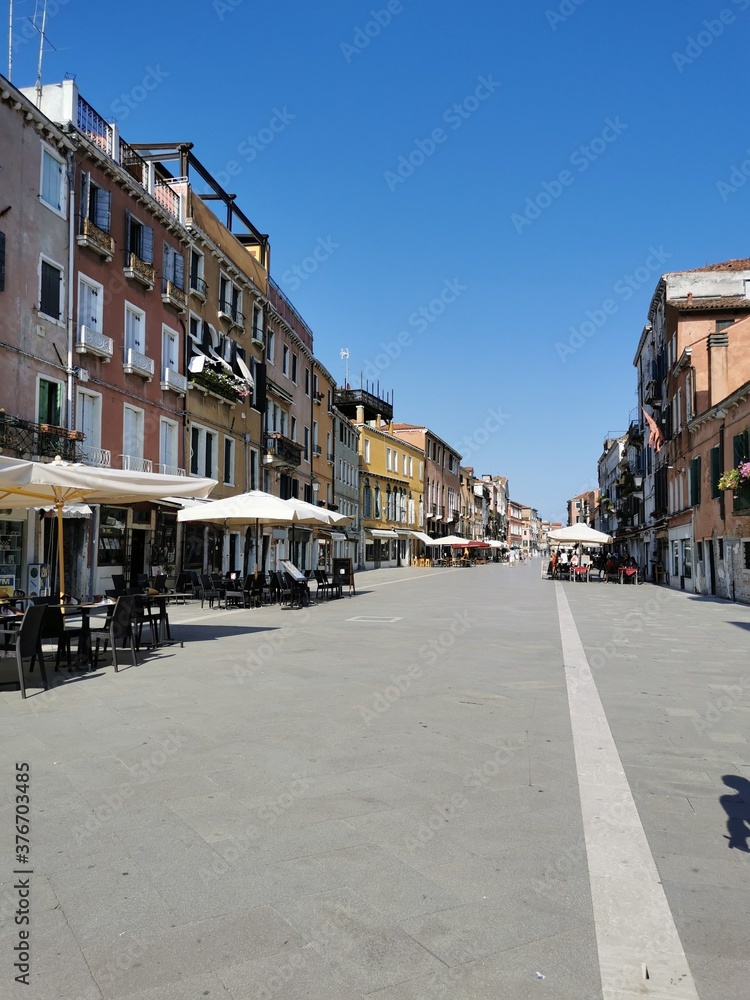 Promenade in Venedig