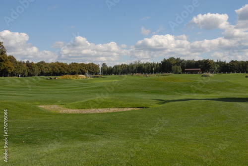 golf course in the summer