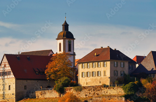 Castle Duttenberg, Bad Friedrichshall, Baden-Württemberg, Germany, Europe. photo