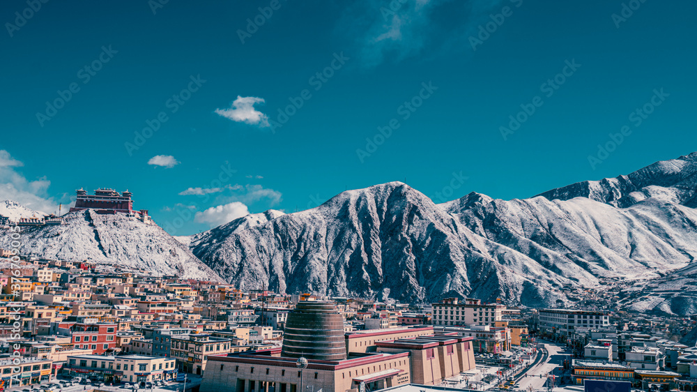 Yushu, one of the highest city in the world