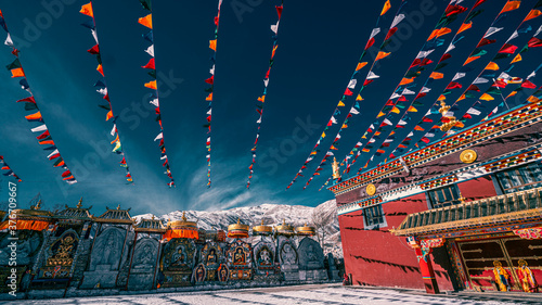 Photography Yushu, one of the highest city in the world