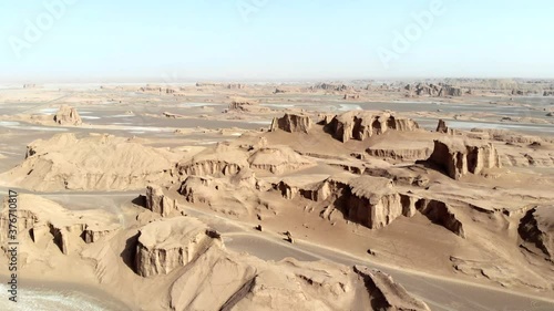 Lut Desert in Kerman province, Iran. Shot 3 of 6