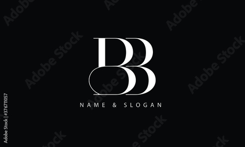 BB, B abstract letters logo monogram