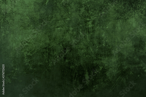 Green scraped grungy background