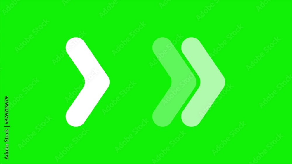 Arrows animation on green background,4k video. Arrows animation on green background,4k video.