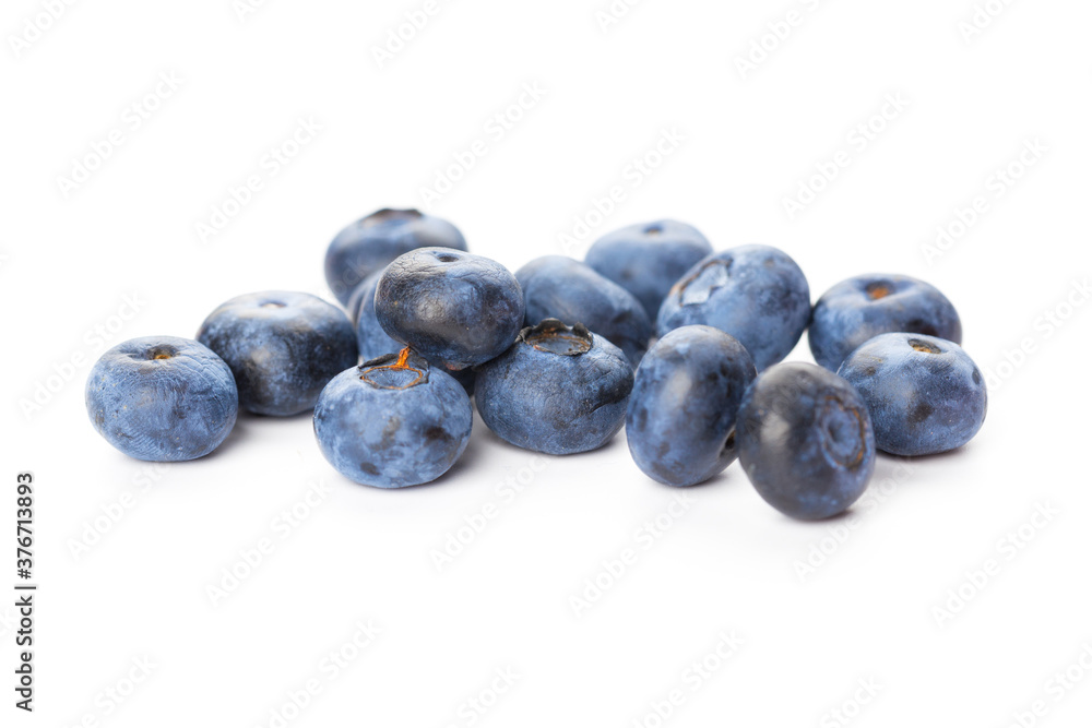 heap of blueberries isolated on white background heap of blueberries isolated on white background