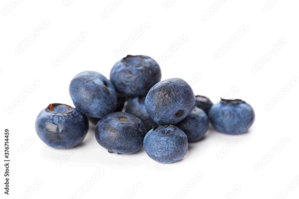 heap of blueberries isolated on white background heap of blueberries isolated on white background