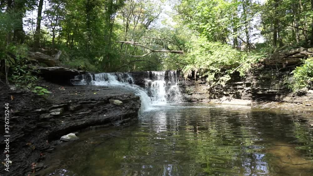 Pristine Wahoosh Falls in Mississauga, Ontario, Canada Pristine Wahoosh Falls in Mississauga, Ontario, Canada