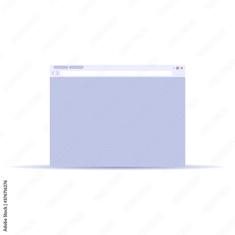 Browser icon. Cartoon of browser vector icon for web design isolated on white background Browser icon. Cartoon of browser vector icon for web design isolated on white background