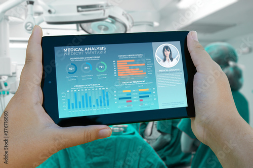 Medical app in operating room