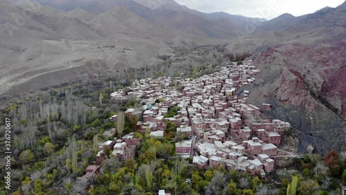 Abyaneh Village between Kashan and Isfahan, Iran. Shot 1