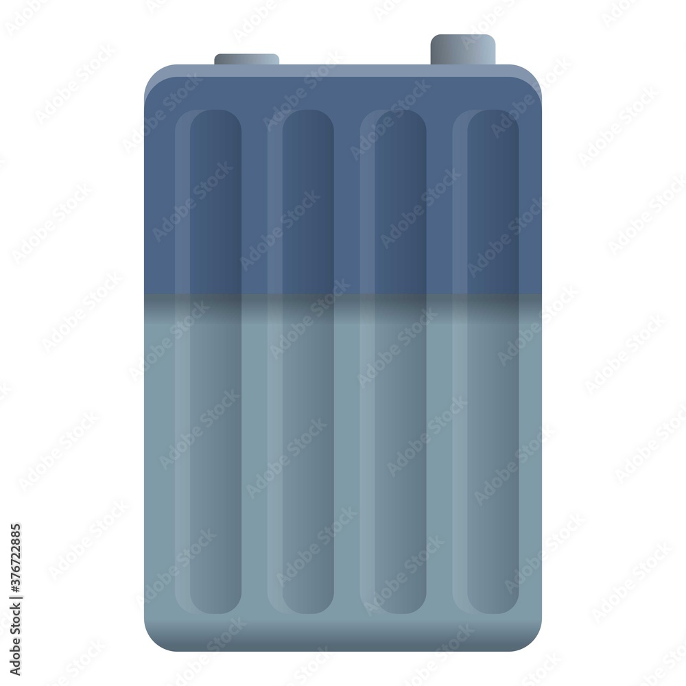 Battery icon. Cartoon of battery vector icon for web design isolated on white background Battery icon. Cartoon of battery vector icon for web design isolated on white background