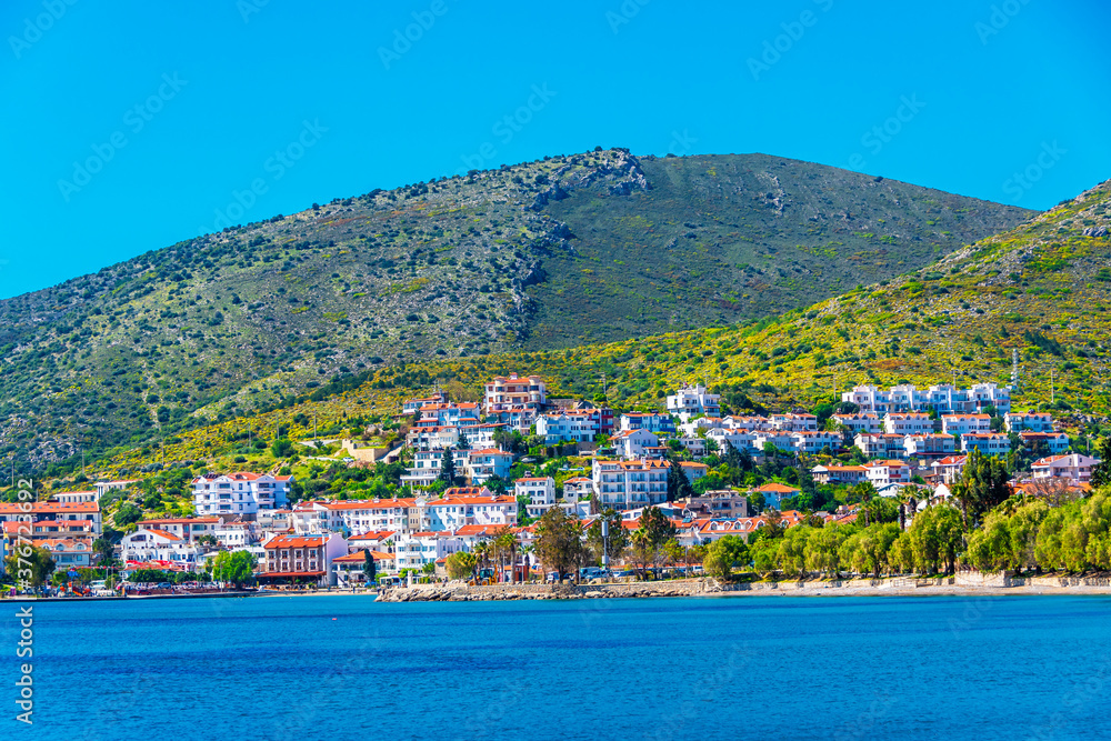 Harbour view in Datca Town of Turkey