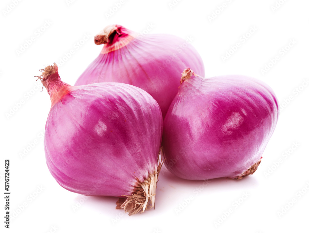 Red onion an isolated on white background Red onion an isolated on white background