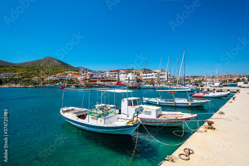 Harbour view in Datca Town of Turkey © nejdetduzen