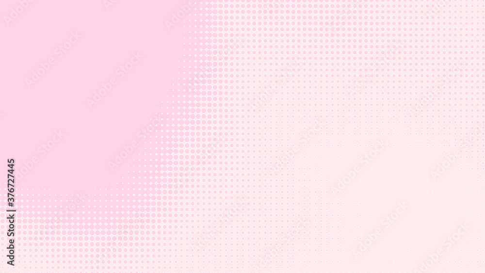 Dot pink white pattern gradient texture background. Abstract pop art halftone and retro style. Dot pink white pattern gradient texture background. Abstract pop art halftone and retro style.