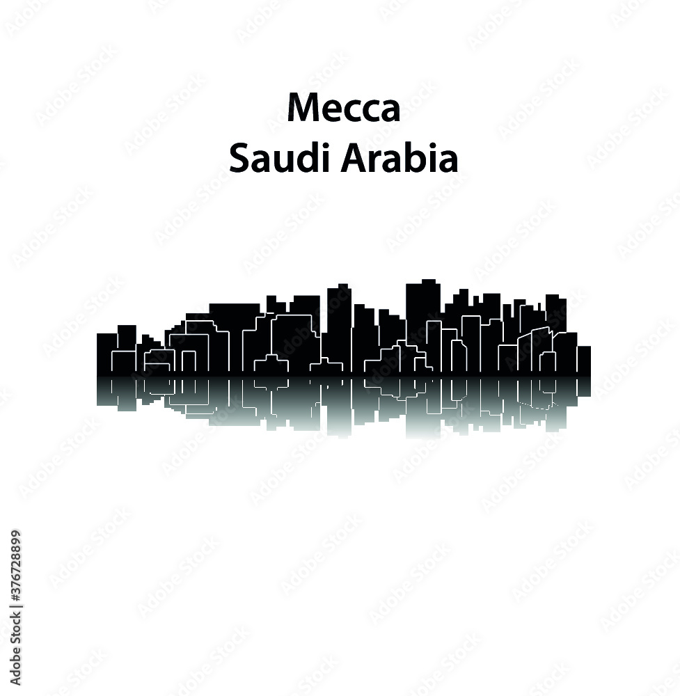 Fototapeta premium Mecca ( Makkah ), Saudi Arabia