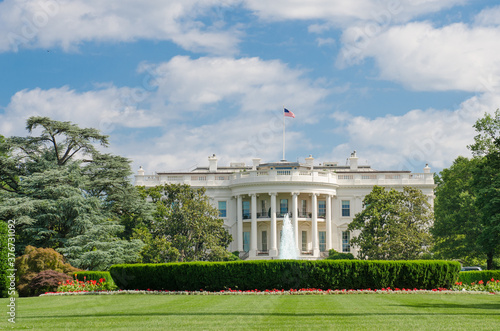 White House in autumn - Washington D.C. United States of America