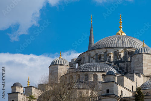 Photography Blue mosque at Istanbul, Turkey