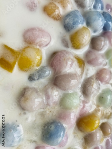 close up of a delicious cake