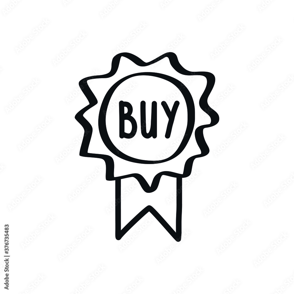 Buy label doodle icon logo sign symbol element emblem Hand drawn lettering Cute cartoon design game style Fashion print for clothes apparel greeting card banner online store poster flyer badge Buy label doodle icon logo sign symbol element emblem Hand drawn lettering Cute cartoon design game style Fashion print for clothes apparel greeting card banner online store poster flyer badge