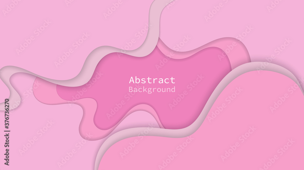 Paper cut background. Abstract background Vector illustration