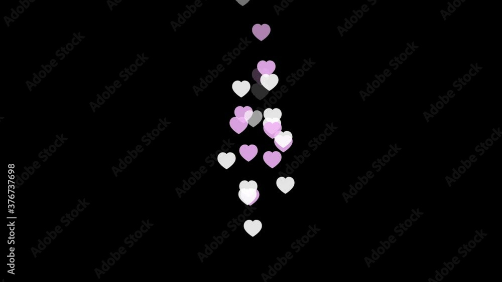 pink and white flying hearts pink and white flying hearts