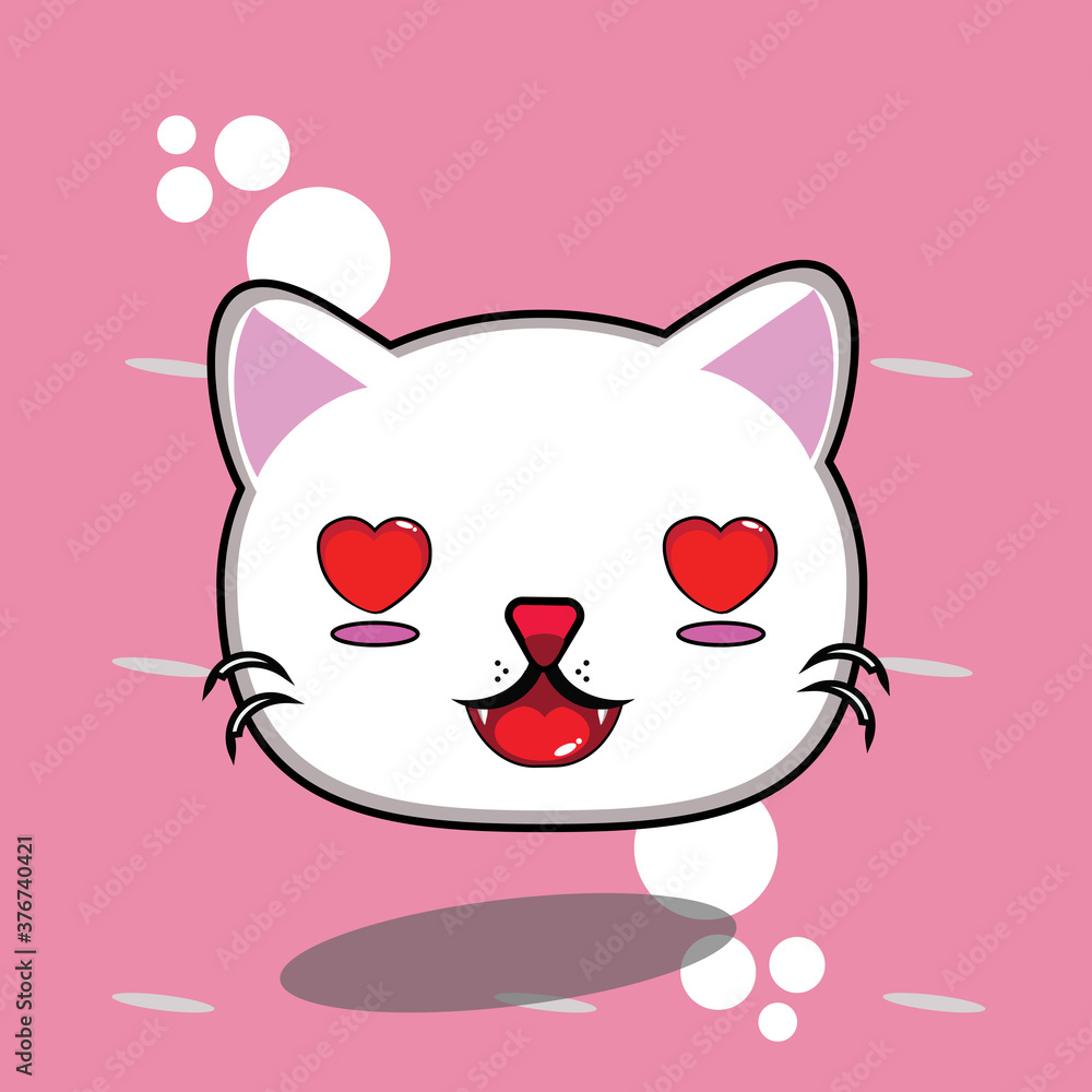 cute cat with eyes of love cute cat with eyes of love
