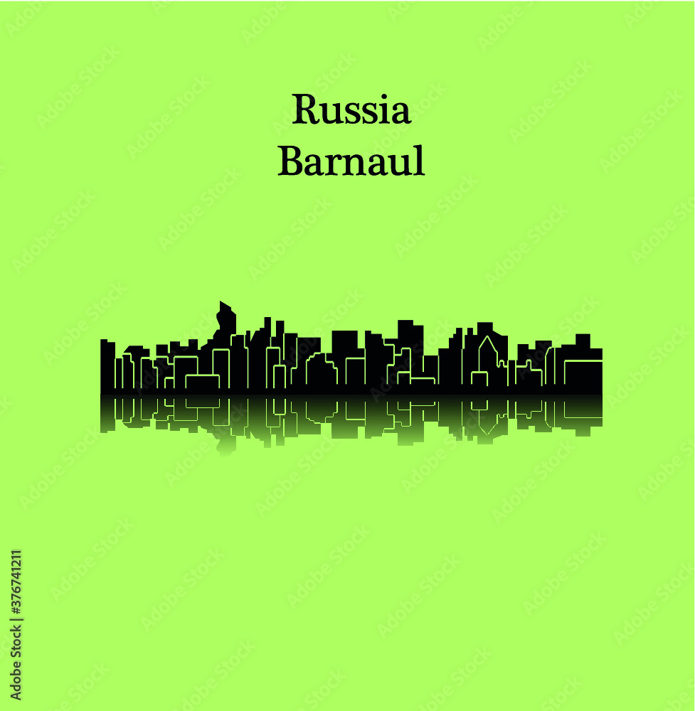 Fototapeta premium Barnaul, Russia