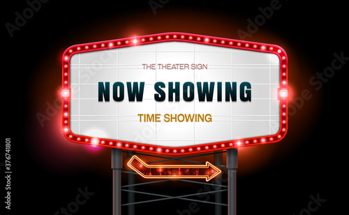 light sign billboard cinema