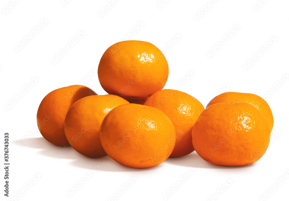 Orange fruits heap isolated with clipping path is on white background. Orange fruits heap isolated with clipping path is on white background.