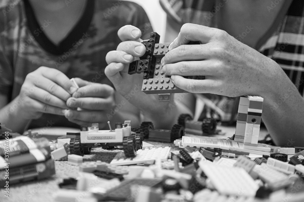 mother and child assemble a constructor mother and child assemble a constructor