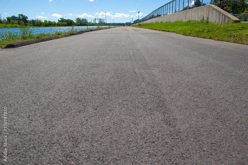 Naklejka premium Quiet racetrack