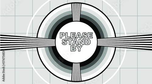 Television test pattern 