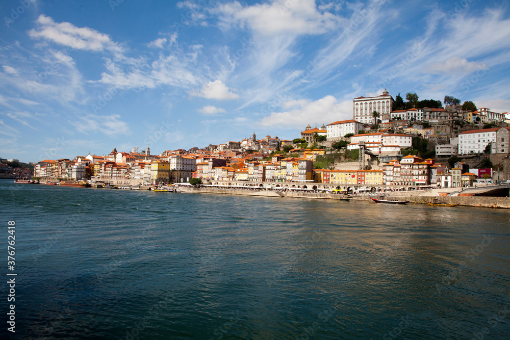 Waterfront and Douro River, Porto, Portugal