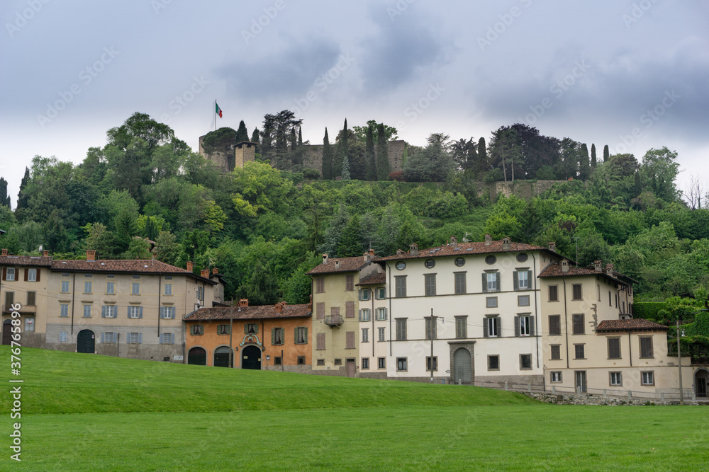 Meadow of Fara and Fortress - Bergamo - Italy