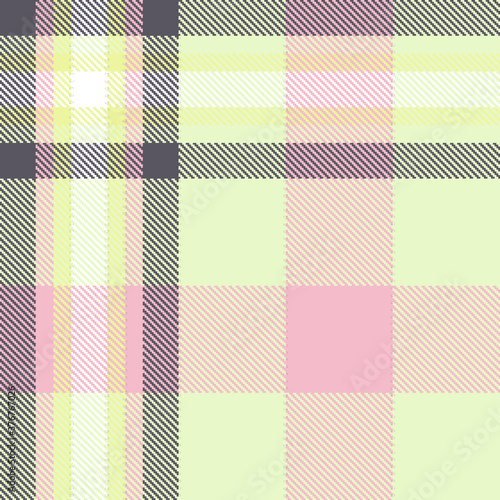Plaid material, Seamless Pattern, Vector sketch