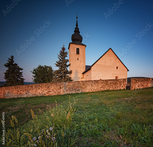 Medieval protestant church ...