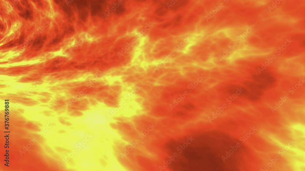 Glowing Organic Tube Wall Animation Loop Orange Glowing Organic Tube Wall Animation Loop Orange