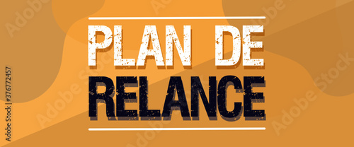 Plan de relance - Illustration