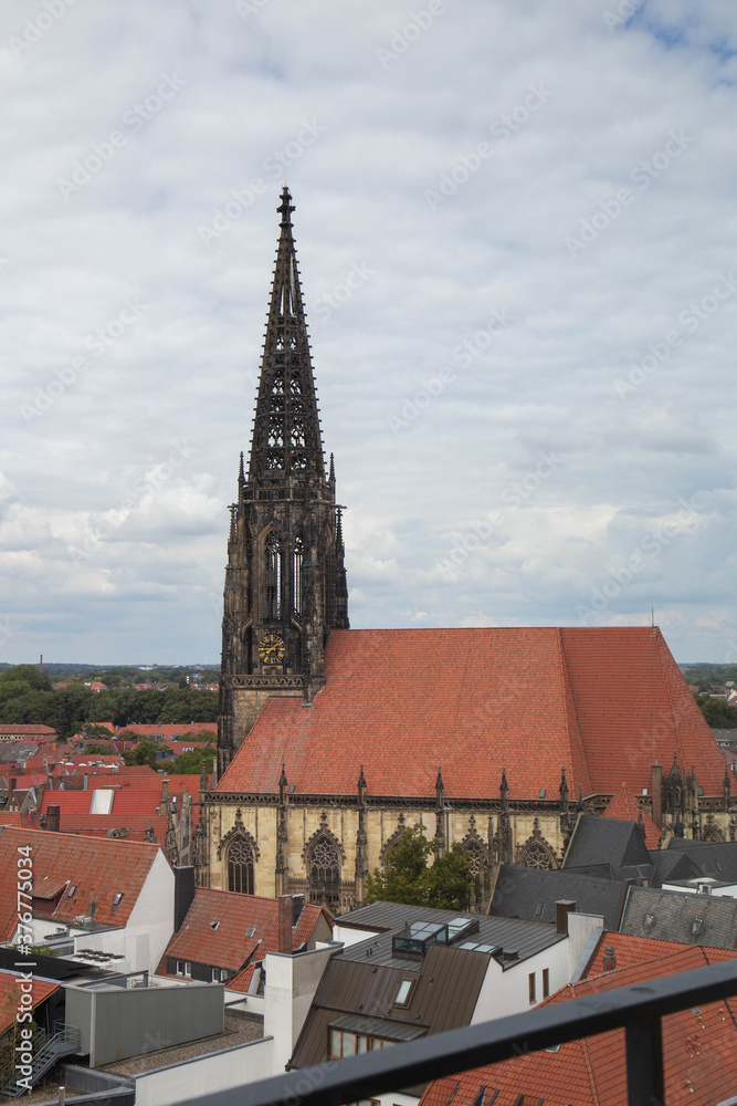 Fototapeta premium Lambertikirche in Münster.