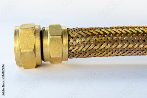 metal hose for stove gas and connector