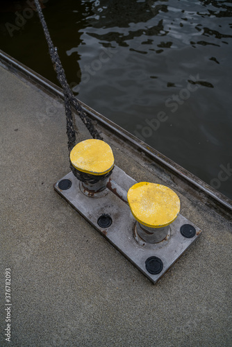 Detail of an old fishing boat