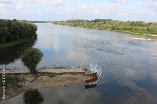  failure of wastewater treatment plants ,  discharge of raw sewage into the Vistula River