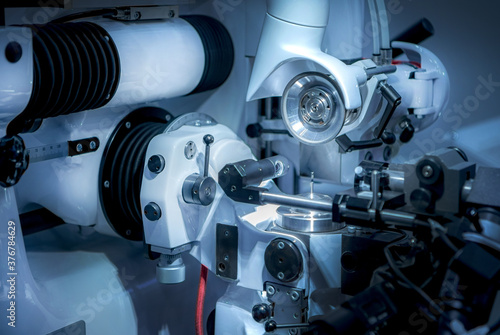 Tableau sur toile Details of precise grinding performance of cnc tools Machine