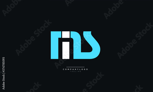 MIS Letter Business Logo Design Alphabet Icon Vector Monogram