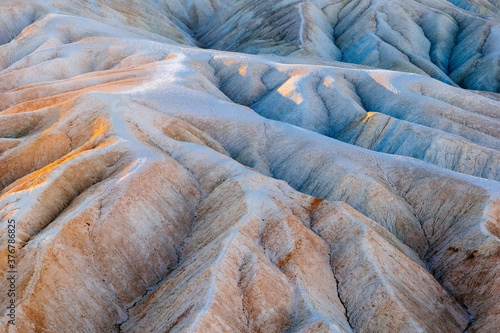 View of rock formation in national park photo