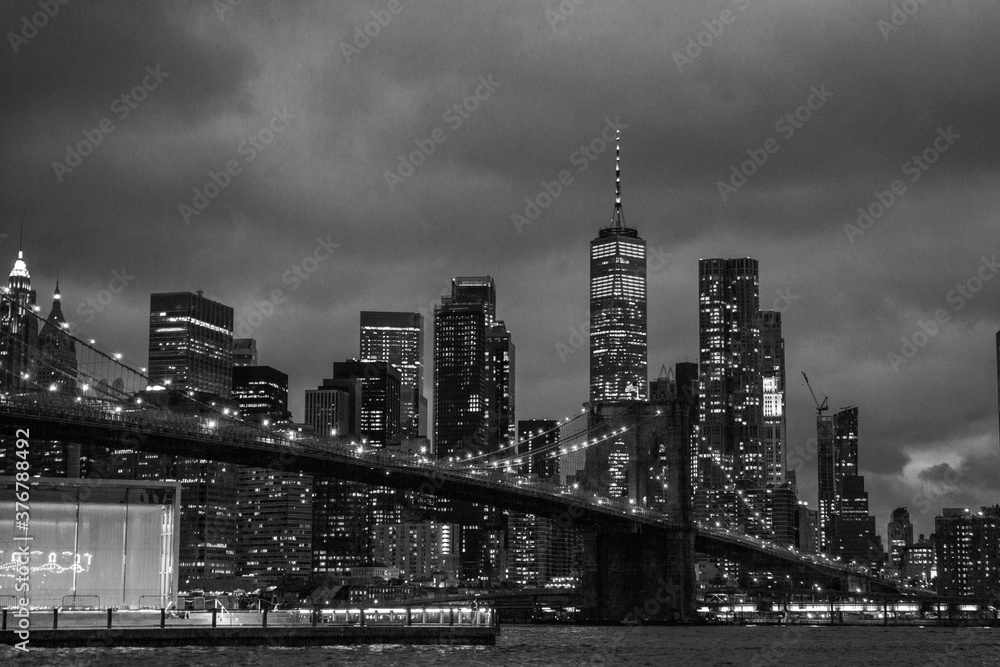 Fototapeta premium new york city skyline