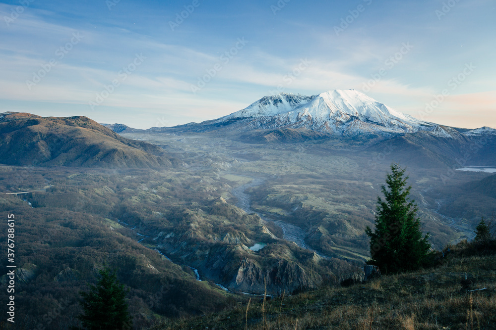 View of Mount Saint Helens, Washington View of Mount Saint Helens, Washington